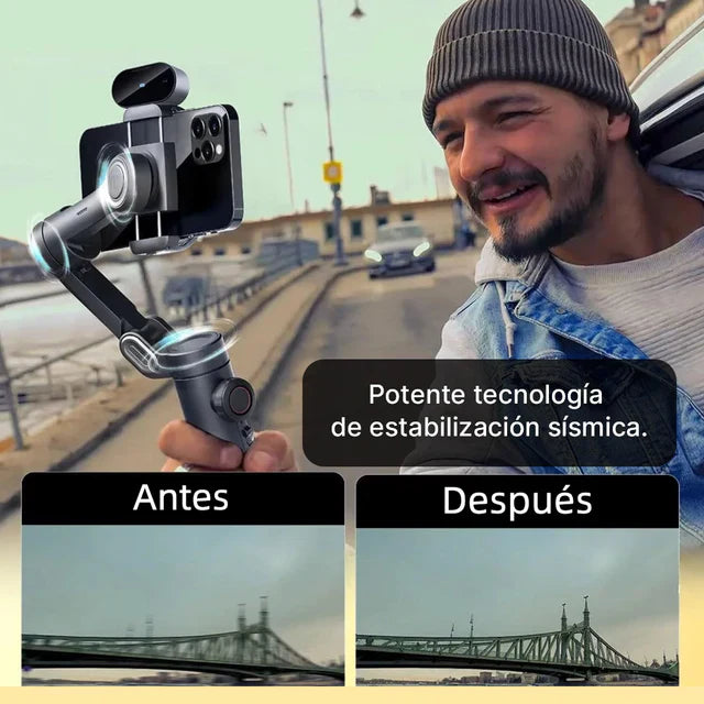 Trípode para Celular con Control Bluetooth – Fotos y Videos Estables a Distancia