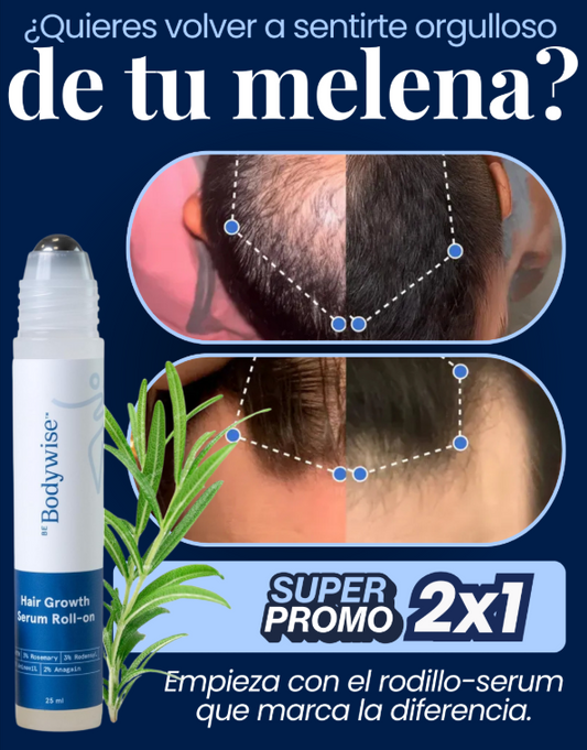BodyWise Hair Growth - Sérum Capilar Anticaída y Crecimiento Intensivo